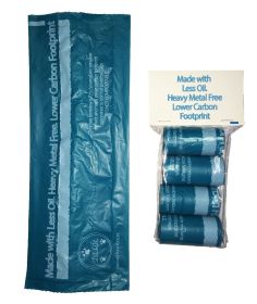 100% Recyclable Bio-Hybrid Thermoplastic and Polyethylene Carbon Reduced Eco-Friendly Pet Waste Bags from Renewable Thermoplastic Starch - Dispen